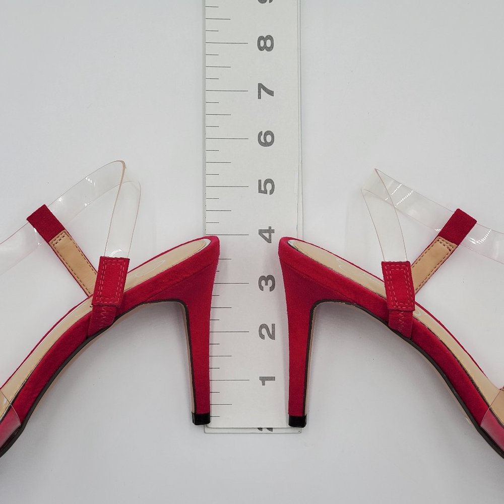 Jessica Simpson Magenta Sling Back Heels - Picture 12 of 17